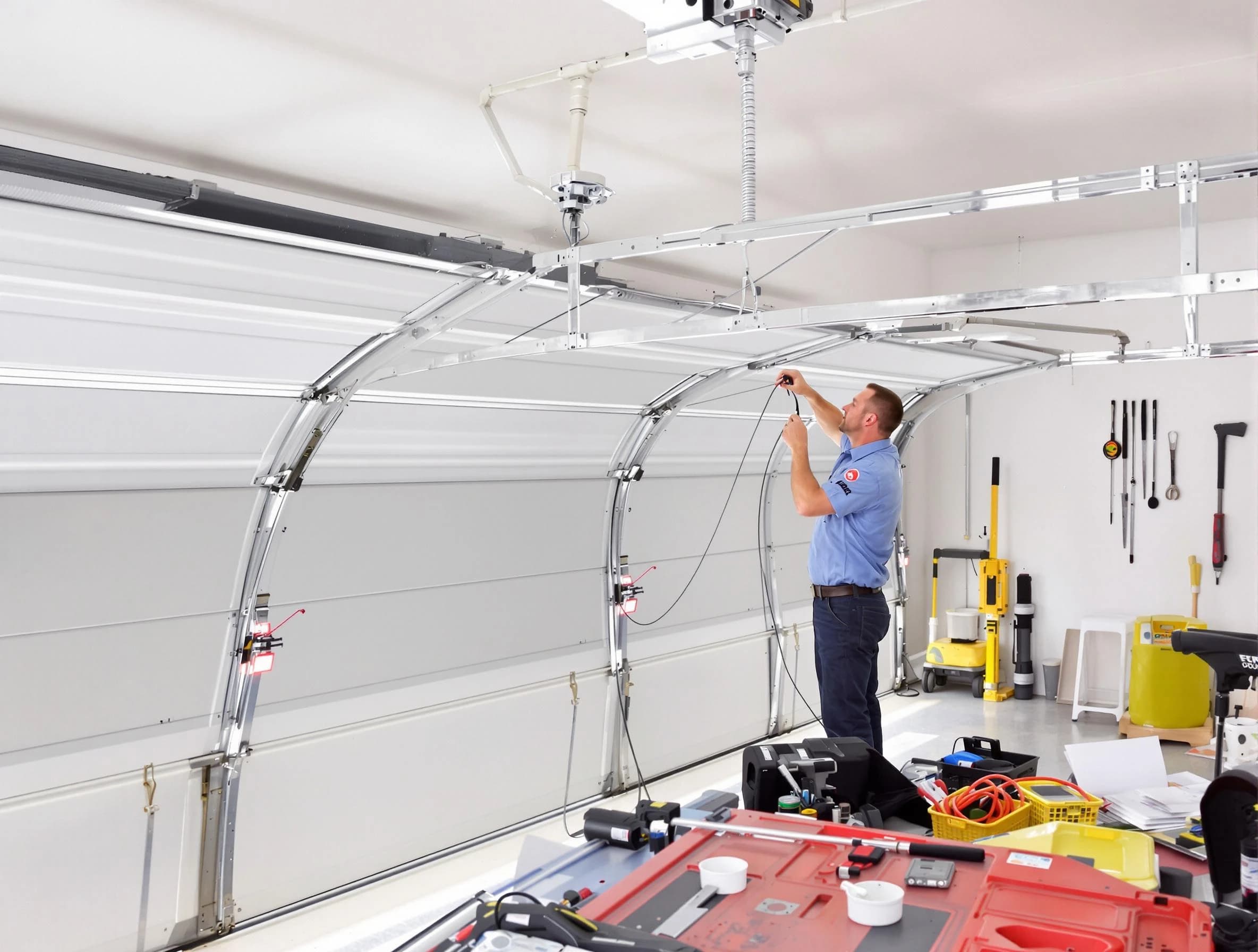 Garage door cable repair service by Florence Garage Door Repair in Florence