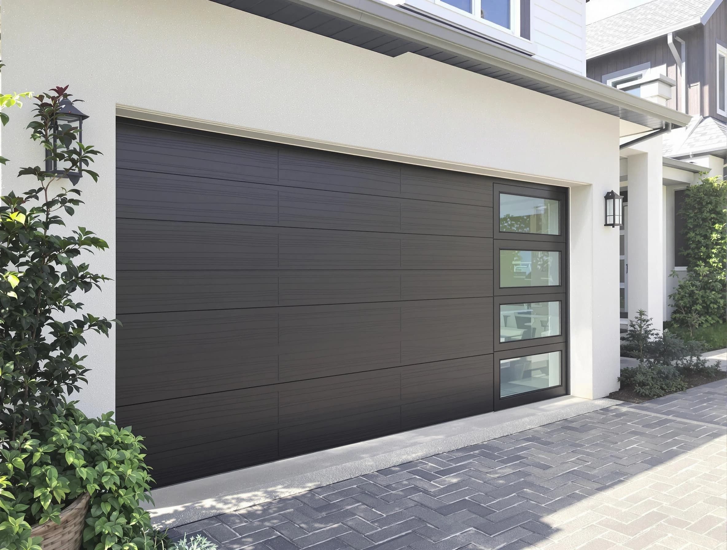 Custom garage door installation by Florence Garage Door Repair in Florence