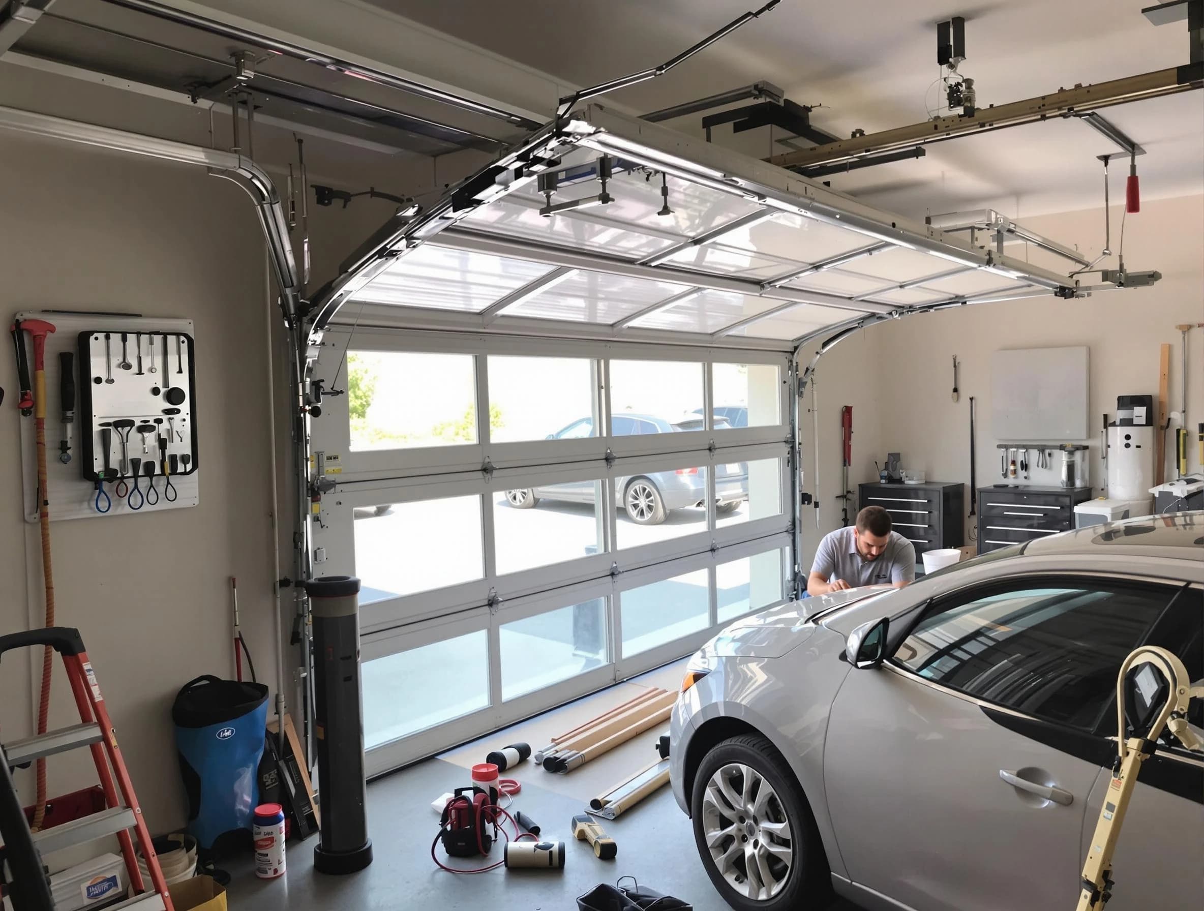 Garage door noise reduction service by Florence Garage Door Repair in Florence