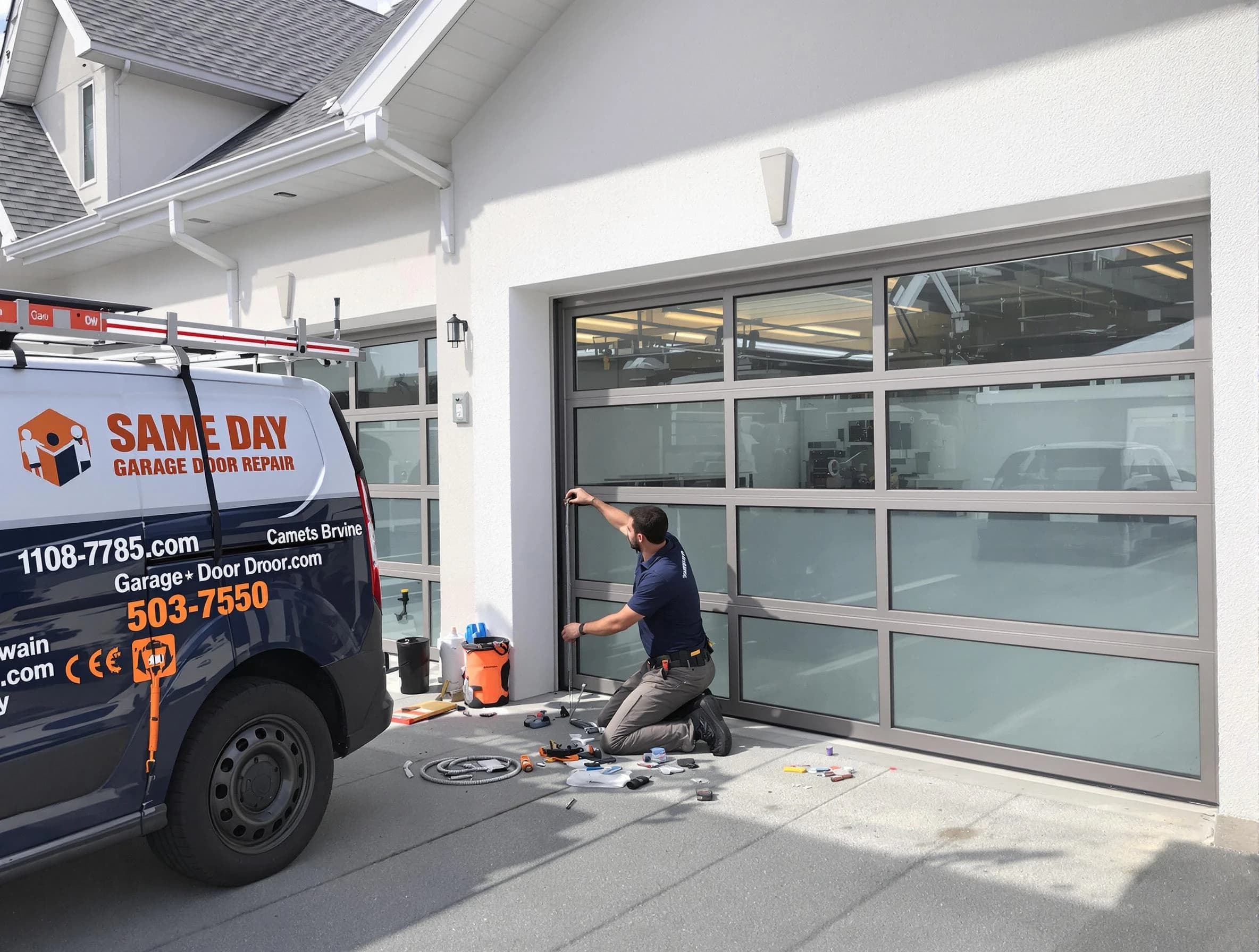 Same-day garage door repair service by Florence Garage Door Repair in Florence